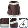 thumbnail image 3 of Fabric Lampshade Decorative Lamp Cover Hanging Metal Lamp Cover Accessory, 3 of 8