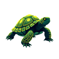 thumbnail image 5 of cartoon Turtle Theme Stickers, Waterproof Turtle Theme Sticker for Water Bottle Laptop Phone Cases Planner Skateboard Luggage Helmet Party Favor Decor, Ideal for Adults Teens Teacher Rewards, 5 of 9