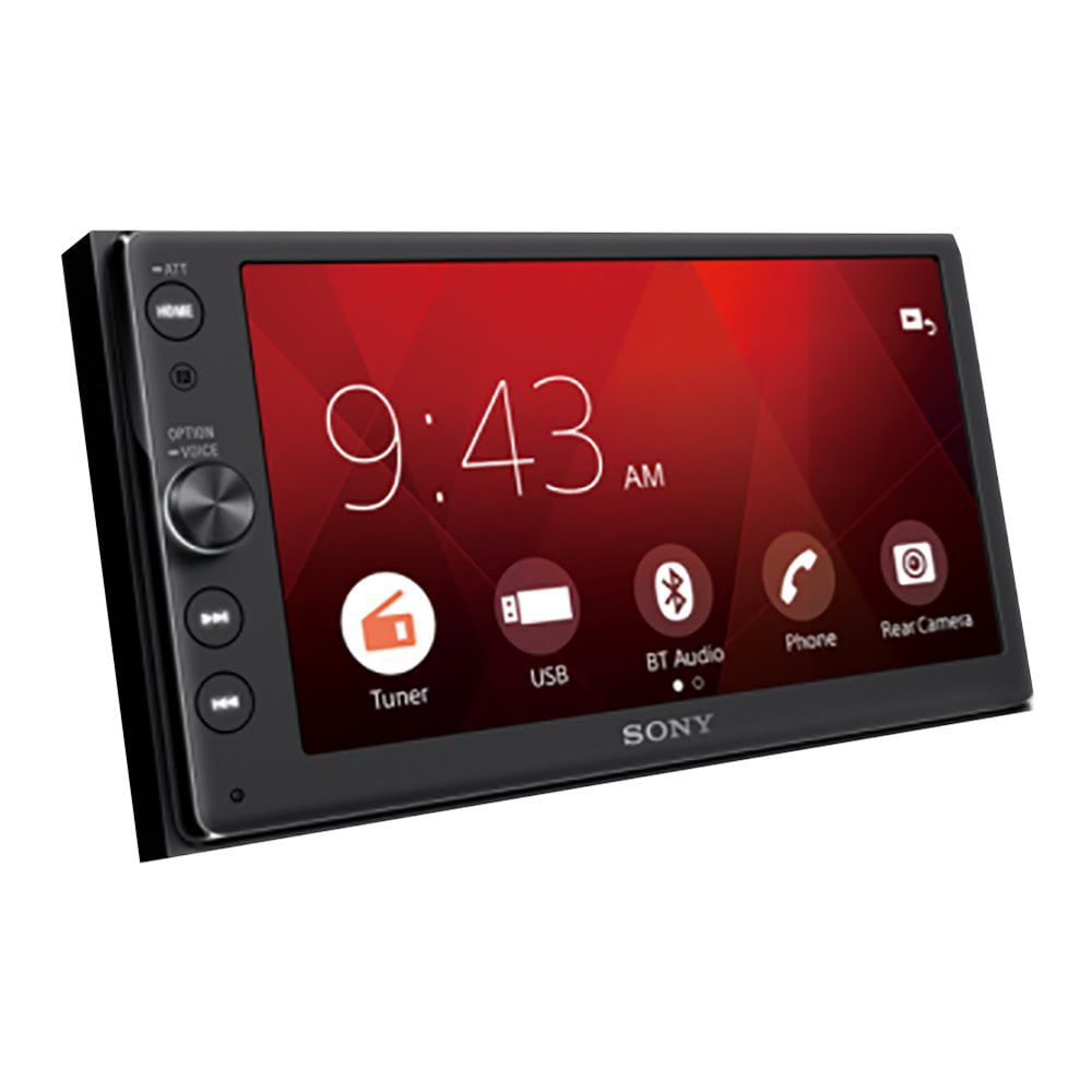 Sony XAV-AX100 Sony 6.4 Touchscreen Double Din Bluetooth Car Audio Media  Receiver 