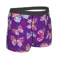 thumbnail image 2 of KLL Bright Butterflies Men's Cotton Boxer Briefs Underwear-XX-Large, 2 of 8