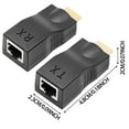 thumbnail image 2 of Hdmi Extender (Network Transmitter, Av Repeater), Hdmi Extender Over Ethernet, 4K 30M Transmission, Plug-And-Play, Compatible With Tv & Projector, Meiiso, 2 of 2