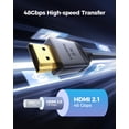 thumbnail image 2 of Cable HDMI Silkland 10K 8K HDMI 2.1 de 10 pies, paquete de 2 unidades, ultra alta velocidad, 2 of 7