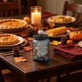 thumbnail image 6 of Decorative Vintage Glass Storage Jar with Airtight Lid and Pumpkin Knob 6 Inch Canister for Fall Thanksgiving Table Centerpiece Kitchen Countertop Display, 6 of 6