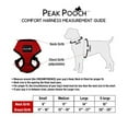 thumbnail image 2 of Peak Pooch No Pull Dog Harness for Large Dogs Pink, 14" Neck L Dog Vest, 2 of 8