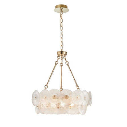 Artcraft Lighting Bloom Collection 15Light Chandelier Brass