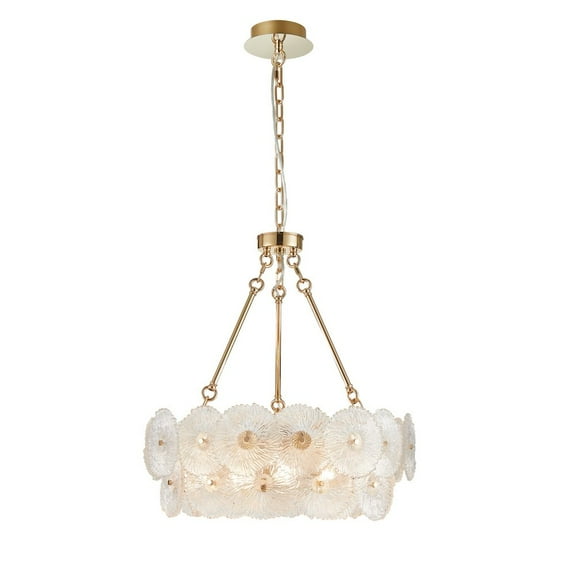 Artcraft Lighting Bloom Collection 15Light Chandelier Brass