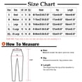 thumbnail image 3 of AherBiu Womens Pants Summer Ruched High Waisted Wide Leg Solid Color Slacks Pants with Pockets, 3 of 8