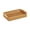 Rectangle, variant on Round Rattan Tray - 280g Woven Bread Storage Basket with Wooden Handles Round Rectangle Rattan Tray for Home - Restaurant & Hotel Use Fruit Bread Snack Serving Organizer - Size A
