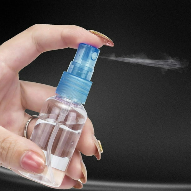 Chlua Plastic Spray Bottles 30ml 4 Pack 1oz Empty Portable Refillable Makeup Clear Sprayer Bottle With Fine Mist Sprayer For Perfume Essential Oils
