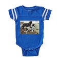 thumbnail image 1 of CafePress - FIN Newfoundland Dog Portrait Baby Football Bodysu - Cute Infant Baby Football Bodysuit, 1 of 1