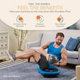 thumbnail image 3 of Lifepro Rumblex Plus 4D Vibration Plate Exercise Machine – Triple Motor Full Body Vibrating Plate for Weight Loss, Recovery, Circulation & Lymphatic Drainage - Blue, 3 of 7
