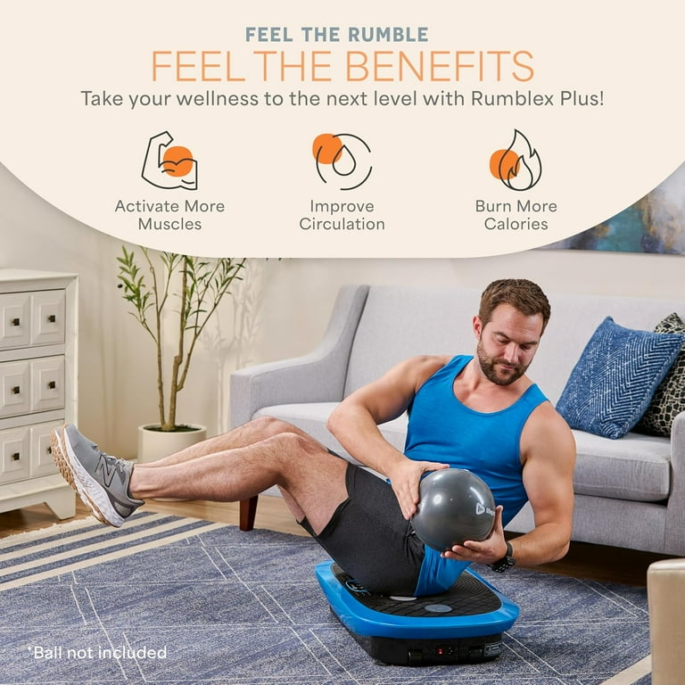 LifePro Rumblex Plus 4D Vibration Exercise Board, Home Fitness