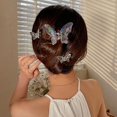 thumbnail image 3 of 6 piezas de pinzas para el pelo para mujer Mariposas Transparente Fuerte Garra Tocado de Cristal Imitación Mujeres Pinza para el Cabello Accesorios para el Cabello, 3 of 5