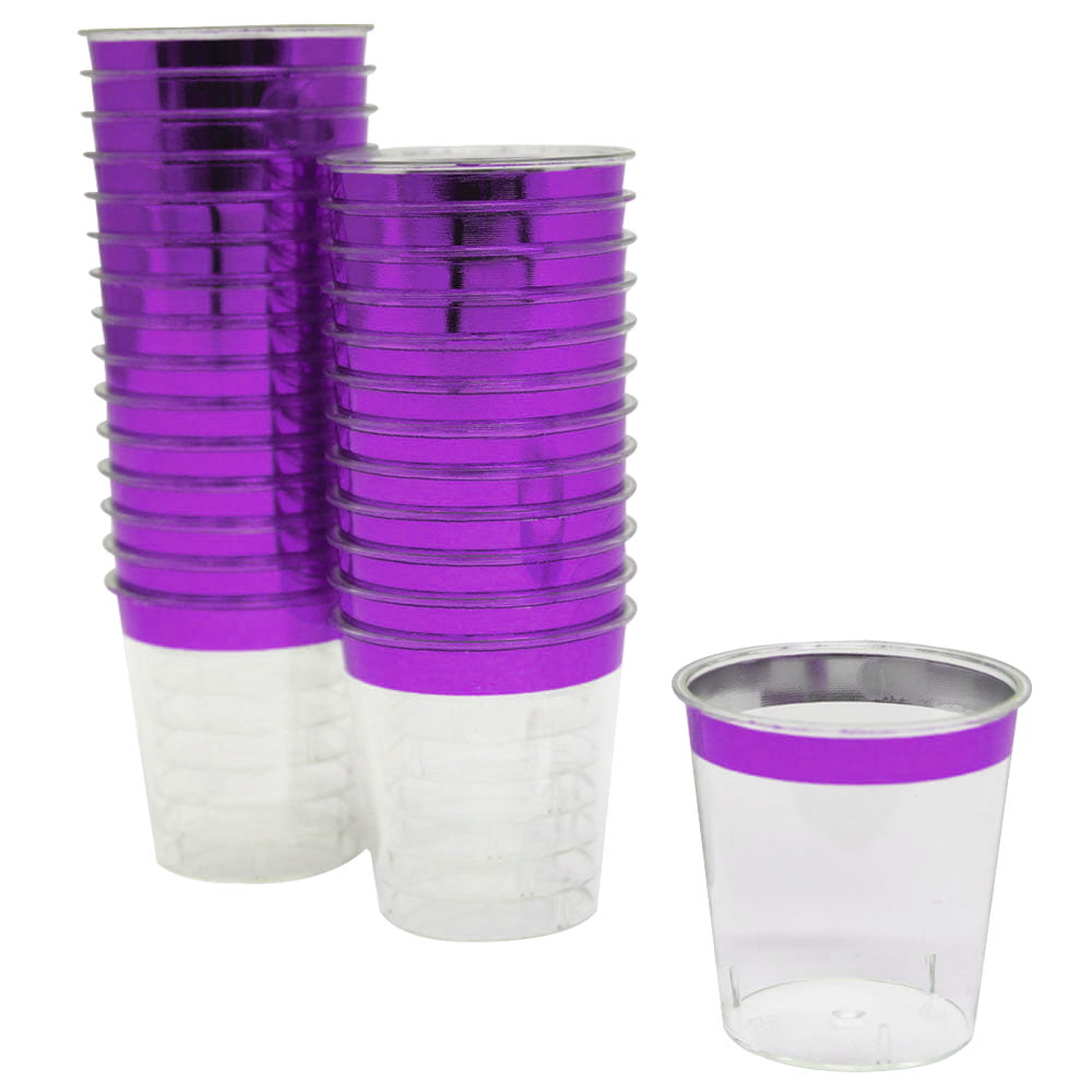 200ct Mini Solo Cups 1oz Plastic Disposable Shot Glasses Party Shooter Jello 