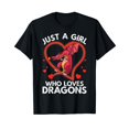 thumbnail image 1 of Stylish Dragon Lover Tee for Women and Girls - Perfect for Mythical Creature Enthusiasts!, 1 of 1