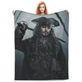 thumbnail image 2 of Pirates Of The Caribbean Fleece Blanket Super Soft Cozy Throw Blanket Fuzzy Comfy Flannel Blanket Warm Plush Blankets And Throws For Couch, Sofa, Bed 50"X40", 2 of 7