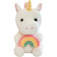 thumbnail image 1 of Liangnv Peluches de Unicornio de Peluche, Juguetes, muñecos de Peluche, Regalos para niños, 10 Pulgadas (Blanco), 1 of 5