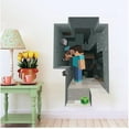 thumbnail image 1 of Wall Decal Cartoon Character 3D Game Sticker Kid Room Decor Bedroom Poster Mural Wallpaper For Christmas/Birthday Gift, 1 of 7
