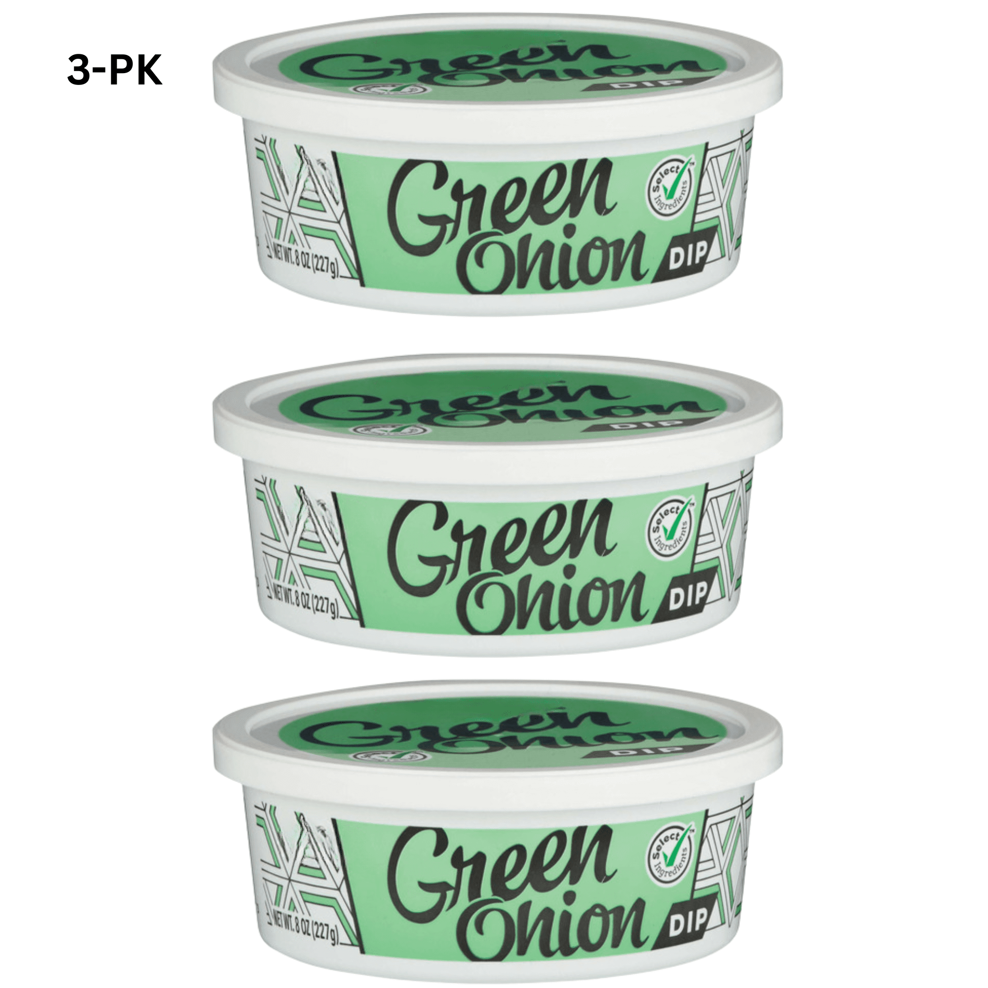 Utz, Creamy Onion Dip, 8.5 oz, Pack of 3 cans, Freshness