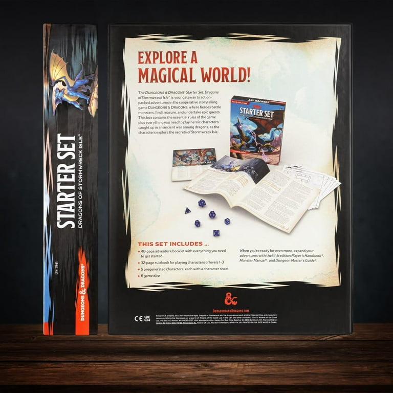 Dungeons and Dragons Starter Set - 6th Edition Dragons of