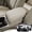 Armrest Cover Replacement-Beige, variant on KBH Center Console Cover for Cadillac SRX 2010-2016, Middle Console Arm Rest Lid Cushion Protector for Car Interior Accessories, Black Leather Trim