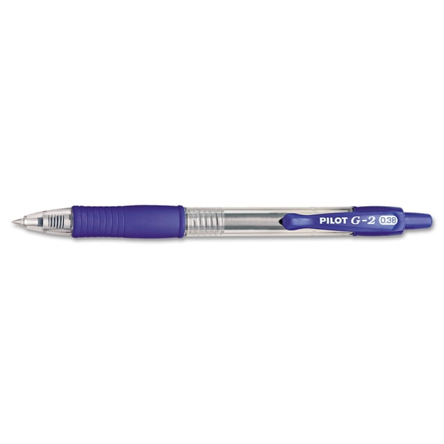 Bolígrafos de gel PILOT G2 Premium, ultrafinos, 0,38 mm, azul, 12 unidades