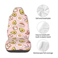 thumbnail image 4 of Fotbe Breakfast Funda para Asiento de Auto con Estampado – Impermeable y Antisudor – Ajuste Universal, Lavable a Máquina, Antideslizante (1 Pieza), 4 of 5
