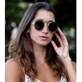 thumbnail image 3 of Gafas de Sol AIEYEZO Redondas con Flip Up para Hombres y Mujeres Steampunk, 3 of 7