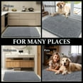 thumbnail image 5 of Galactic Goods Muddy Absorbent Microfiber Door Mat and Pet Rug, Non Slip Thick Washable Area and Bath Mat Soft Chenille for Kitchen Bedroom Indoor and Outdoor (Blue,24"x35"), 5 of 8