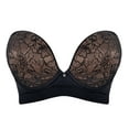 thumbnail image 5 of Curvy Kate Hey Girls SuperPlunge Strapless Bra (CK071108),36G,Black/Latte, 5 of 7