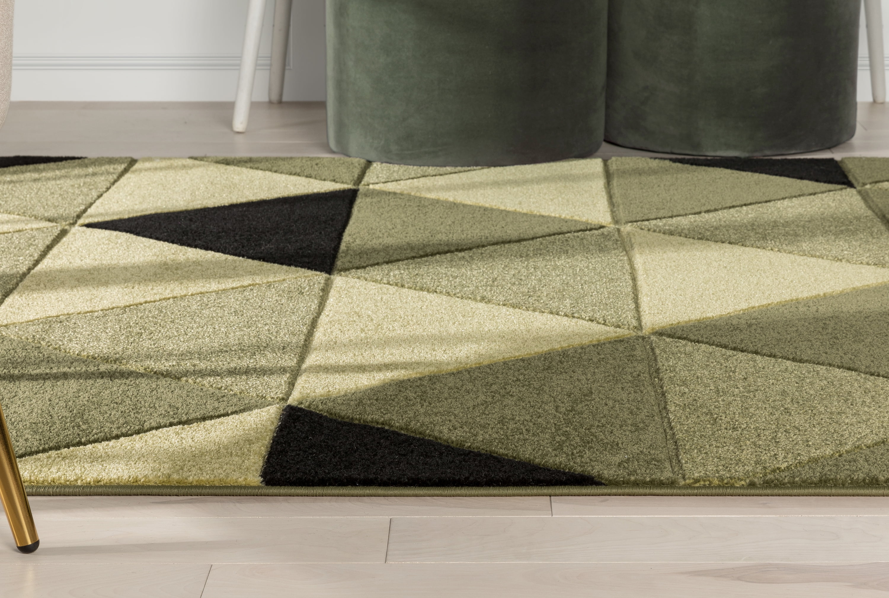 Zeta Workshop Carpet Black/Green