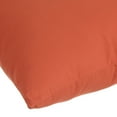 thumbnail image 6 of Mainstays Decorative Throw Pillow, Solid Microfiber Twill, 17" x 17" Square, Rust, 6 of 6