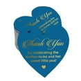 thumbnail image 1 of Inkdotpot Thank You For Celebrating The Mother To Be Baby Shower Bottle Tag Real Gold Foil Favor Hang Tag 100 Pack, 1 of 8