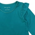 thumbnail image 4 of Millie Loves Lily Girls Navy & Teal Tops & Printed Leggings, Big Girls, Size 10, 4-pcs, 4 of 5
