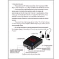 thumbnail image 2 of MYG Wireless Headset Microphone Lavalier Mic Transmitter For FM Radio Amplifier, 2 of 9