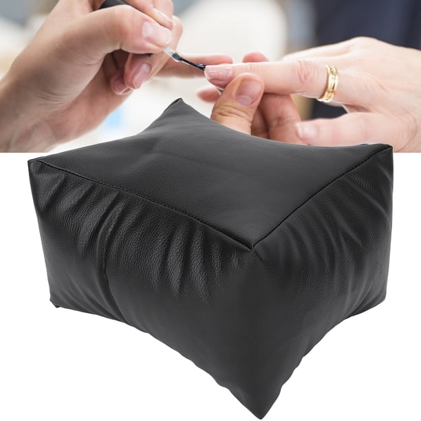Almohada De Mano Para Decoración De Uñas, Cojín De Reposamanos Para Uñas De Cuero De PU Fácil De Limpiar Impermeable Para Manicura Para Salón De Uñas