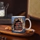 thumbnail image 1 of Tazas de cerámica con diseño de estantería 3D Creatives Space para estudiar con café, regalo para amantes de los libros., 1 of 6