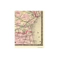 thumbnail image 2 of Historic State Map - Georgia - Cram 1875 - Vintage Wall Art, 2 of 4