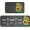 Dark Grey-live Laugh Love, variant on Sunflower Kitchen Rugs Set 2 Pieces Non Slip Kitchen Rugs and Mats Waterproof Stain Resistant Standing Kitchen Runner Mat for Floor Kitchen Outdoor Doormat 17"x48"+17"x24"