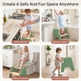 thumbnail image 6 of Wooden Step Stool, Toddler Kitchen Stool Helper Bathroom Portable Pine Wood Anti-slip Foot Stools Step Ladder Adults Kids, 6 of 10