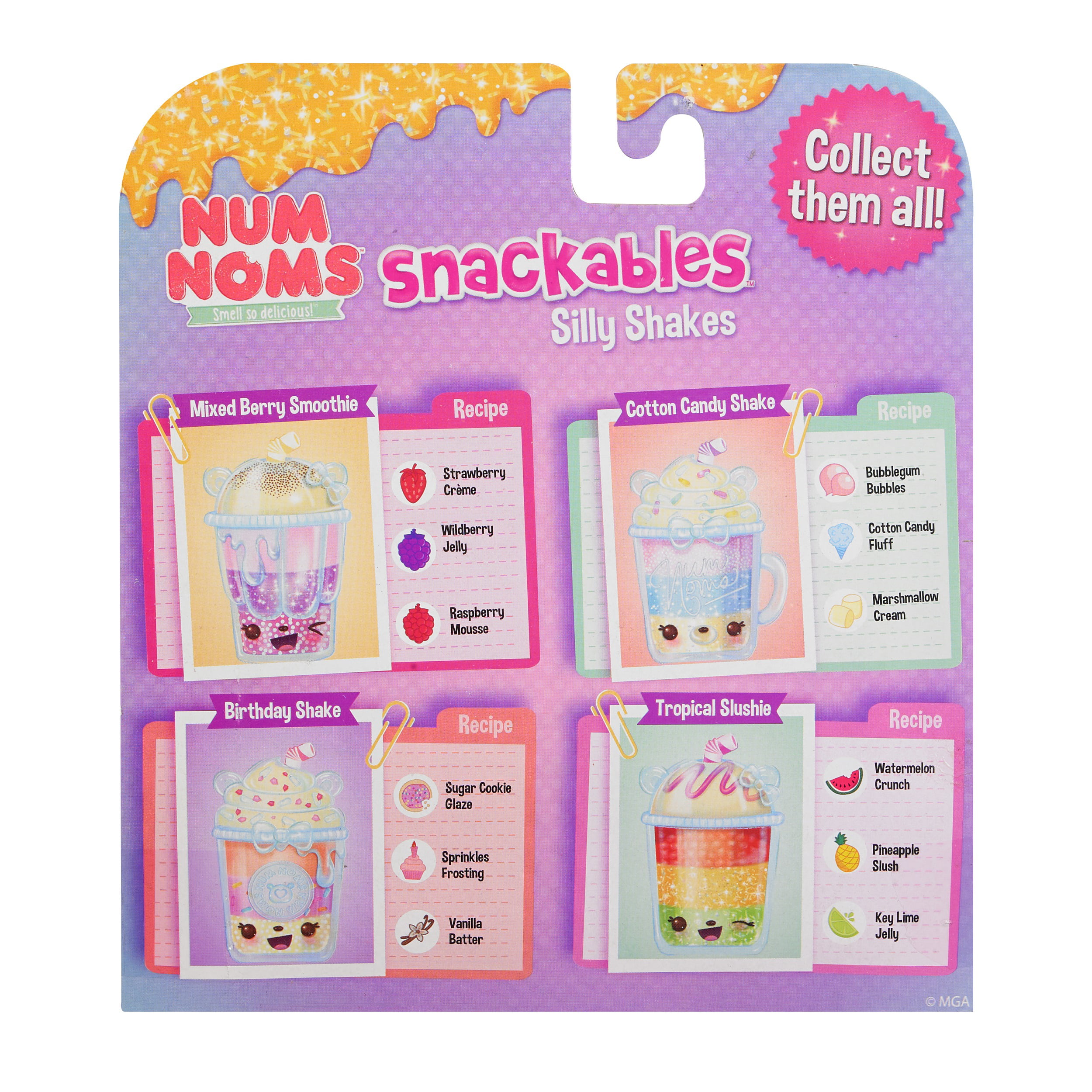 Num Noms Snackables Silly Shakes - Rainbow Slushie
