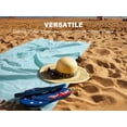 thumbnail image 3 of SEEBOTTLE Turkish Beach Towels 71" X 38" 100% Cotton Large Soft Turkish Towel Lightweight and Quick Dry Oversized Stylish Beach Towel for Travel or Pool, 3 of 15