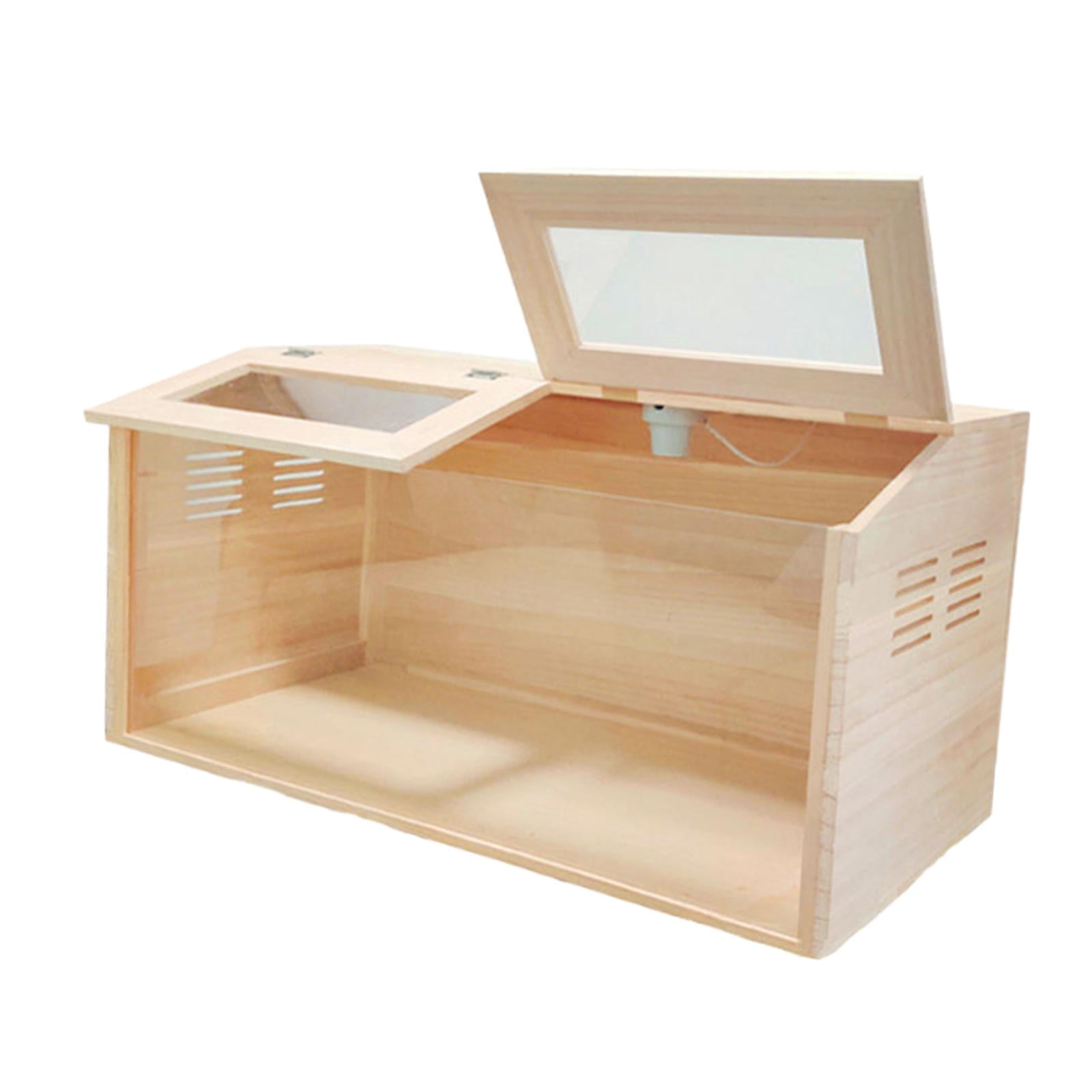 FashionCha Brooder Box for Chicks Spacious Small Chicken Coop for Ducks Quails Hamsters