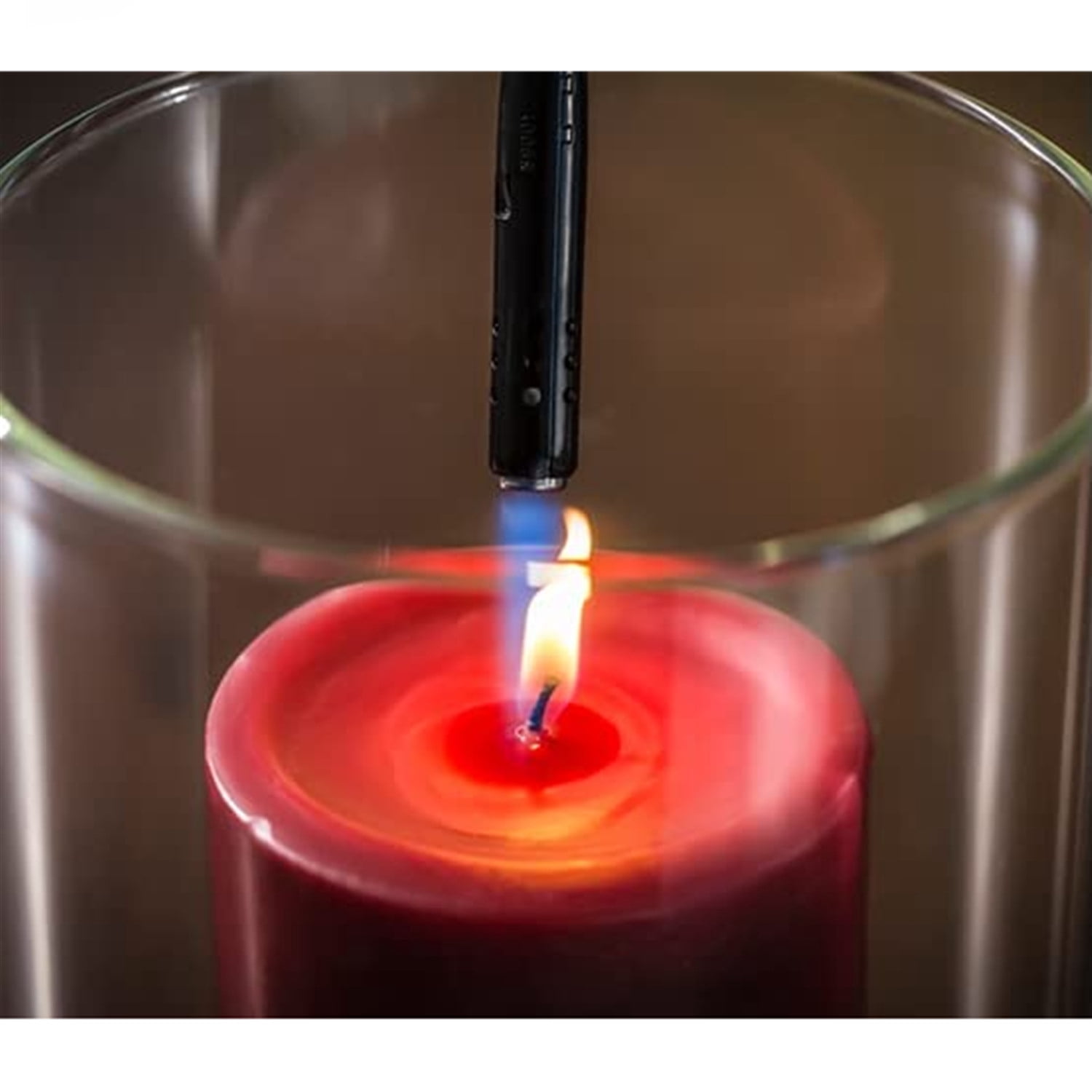 12 Pack Refillable Butane Gas Lighter for BBQ Grill, Candle, Fireplace, Kitchen, Stove, & Camping