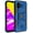 Blue, variant on Case for Galaxy XCover 6 Pro, Nakedcellphone Rugged Ring Grip Cover with Stand [Built-In Mounting Plate] for Samsung XCover6 Pro Phone (2022, SM-G736)