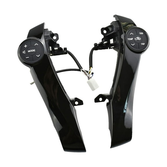 For Toyota Prius C 2012-2017 Steering Wheel Control Switch Button, Auto Steering Wheel Buttons Audio Phone Bluetooth Cruise Control Car Switches-black