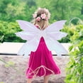 thumbnail image 4 of Gupgi Fairy Wing for Girls Butterfly Wing Halloween Cosplay Christmas Birthday Gift, 4 of 7