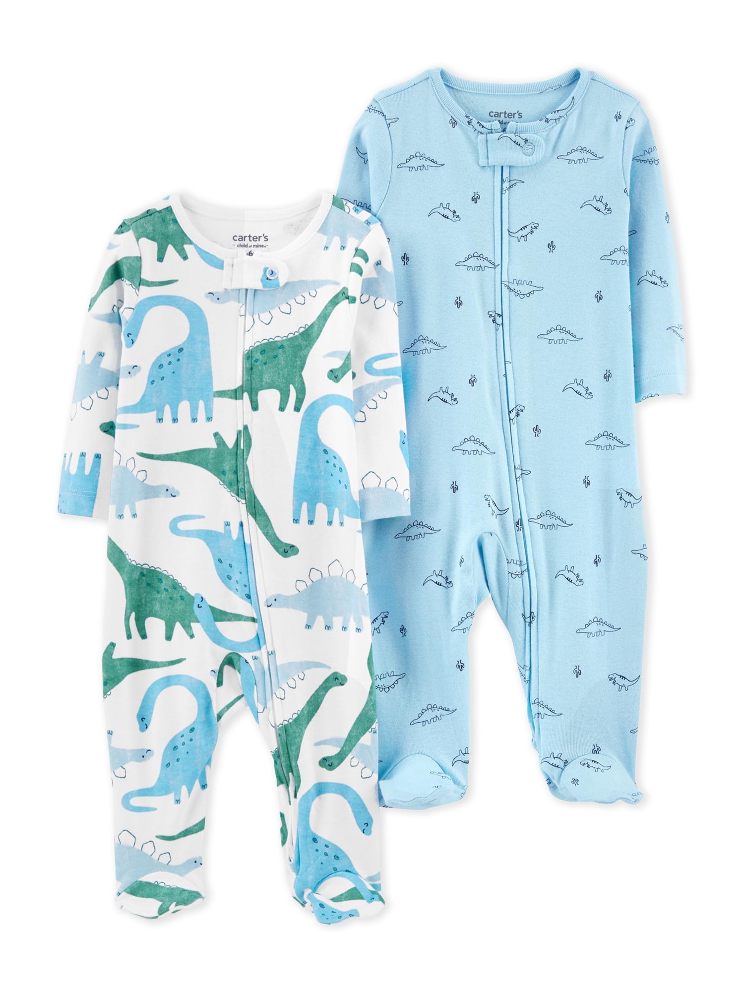 Carter's Child Of Mine Baby Boy Sleep N Play, 2-Pack, Sizes Preemie-9M