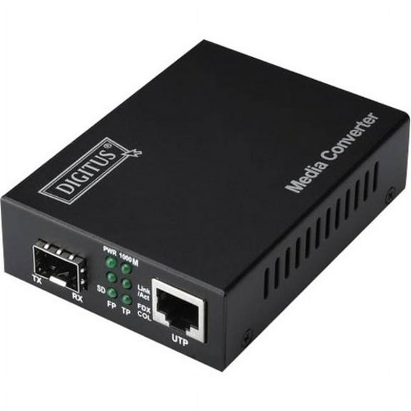 Gigabit Media Converter, RJ45 / SFP