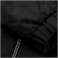 thumbnail image 6 of XFYSSS Fashion Men's Casual Solid Color Zipper Pocket Hoodless Jacket Long Sleeve Hoodless Casual Outwear & Jackets, 6 of 6